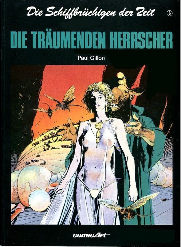 Die Schiffbrüchigen der Zeit 6 »Die träumenden Herrscher« (Carlsen, 1. Auflage 1989) Z. 1+