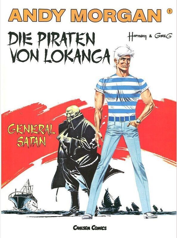 Andy Morgan 1 »Die Piraten von Lokanga« (Carlsen, 1. Auflage 1991) Z. 0-1