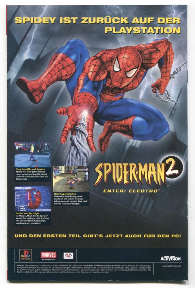 Spiderman • Marrow »Böse bis in die Knochen...« (Panini 2001) Z. 0-1