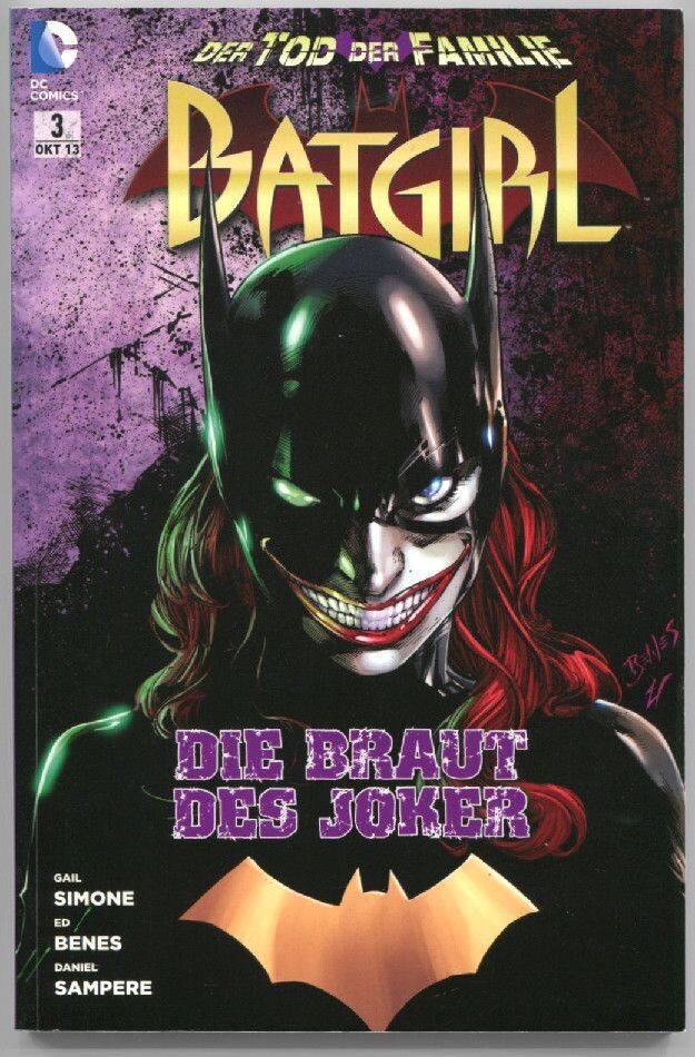 Batgirl 3 »Die Braut des Joker« (Panini 2013) Z. 1+