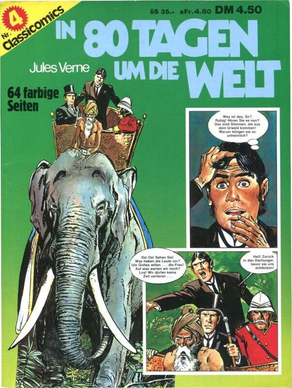 Jules Verne: »In 80 Tagen um die Welt« (Schwager & Steinlein 1976) Z. 2