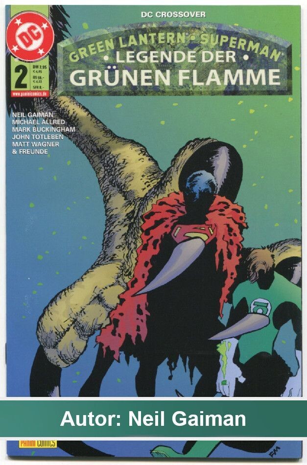 Green Lantern • Superman »Legende der Grünen Flamme« (Panini 2001) Zust. 0-1
