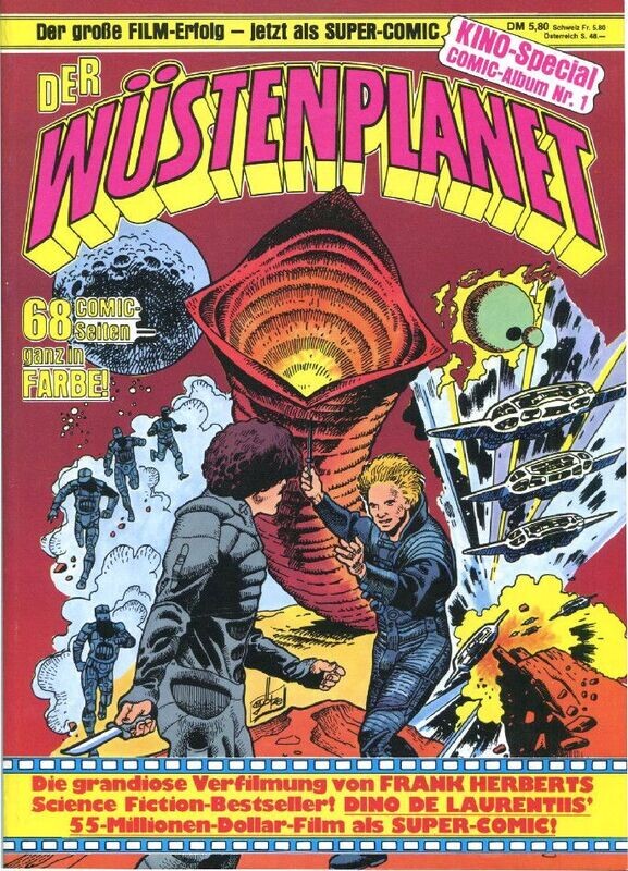 »Der Wüstenplanet« Comicfassung des Films (Interpart 1984) Z. 1+