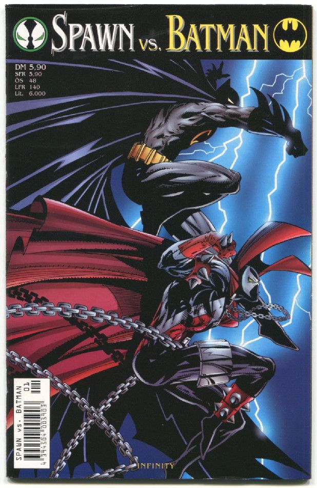 Spawn vs. Batman (Kioskausgabe, Infinity 1997) Z. 1