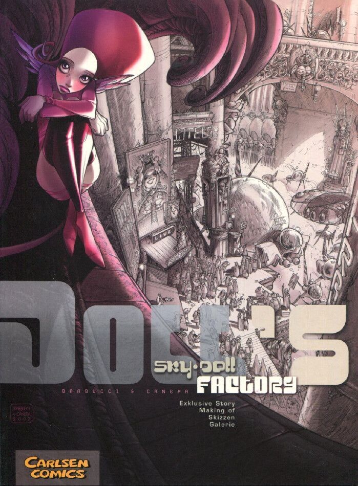 Sky Doll »Doll's Factory« (Carlsen, 1. Auflage 2003) Z. 1+