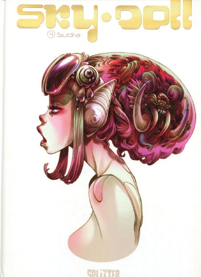 Sky Doll 4 »Sudra. Skizzenband« (limit. Hardcover, Splitter, 1. Auflage 2014) Z. 0-1