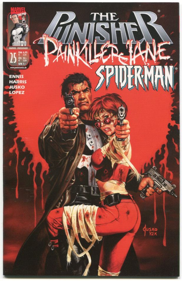 Punisher • Painkiller Jane | Punisher • Spiderman (Panini 2001) Z. 0-1