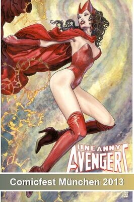 Uncanny Avengers 1 »Neue Einigkeit« (limit. Variantcover, Panini 2013) Z. 0-1