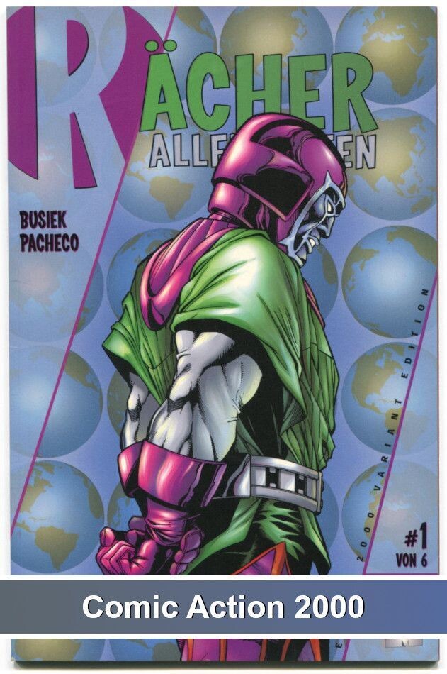 Rächer aller Zeiten 1 »Wege des Schicksals« (Variantcover, Panini 2000) Z. 1+