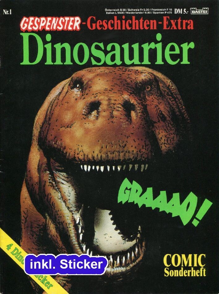 Richard Corben: »Der Klang des Donners« (GbÜ inklusive Sticker, Bastei 1993) Z. 1+