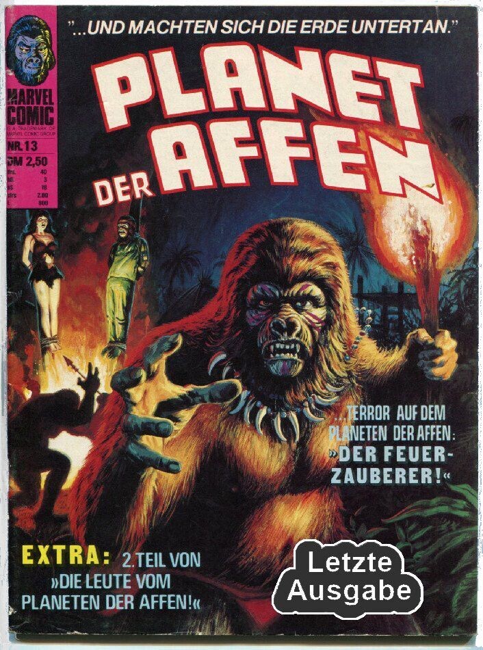 Planet der Affen 13 »Der Feuerzauberer!« (GbÜ, Williams 1976) Z. 1-2