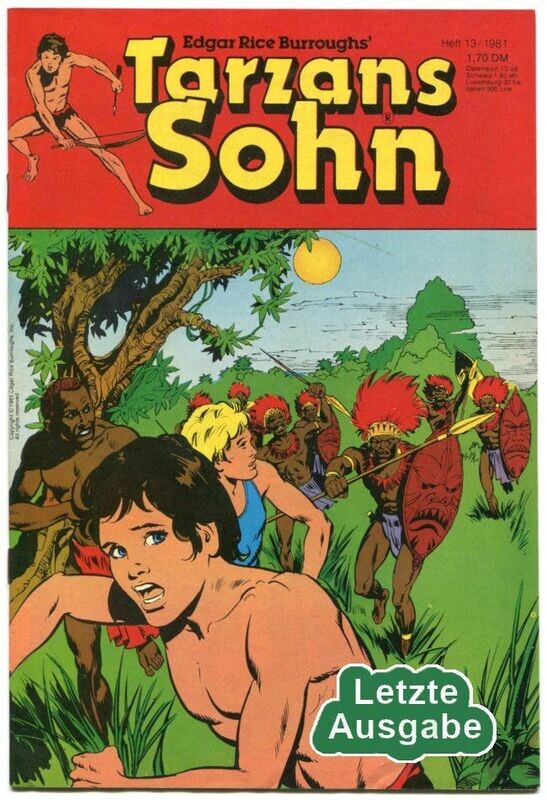 Tarzans Sohn 13/81 »Die Schildkröteninsel« (Ehapa 1981) Z. 1