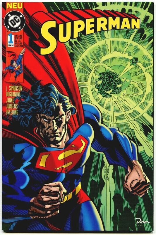 Superman 1 »Eine völlig neue Welt« (Dino 1996) Zust. 0-1