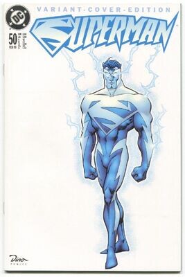 Superman 50 »Der neue Superman« (Variantcover, Dino 1999) Z. 0-1