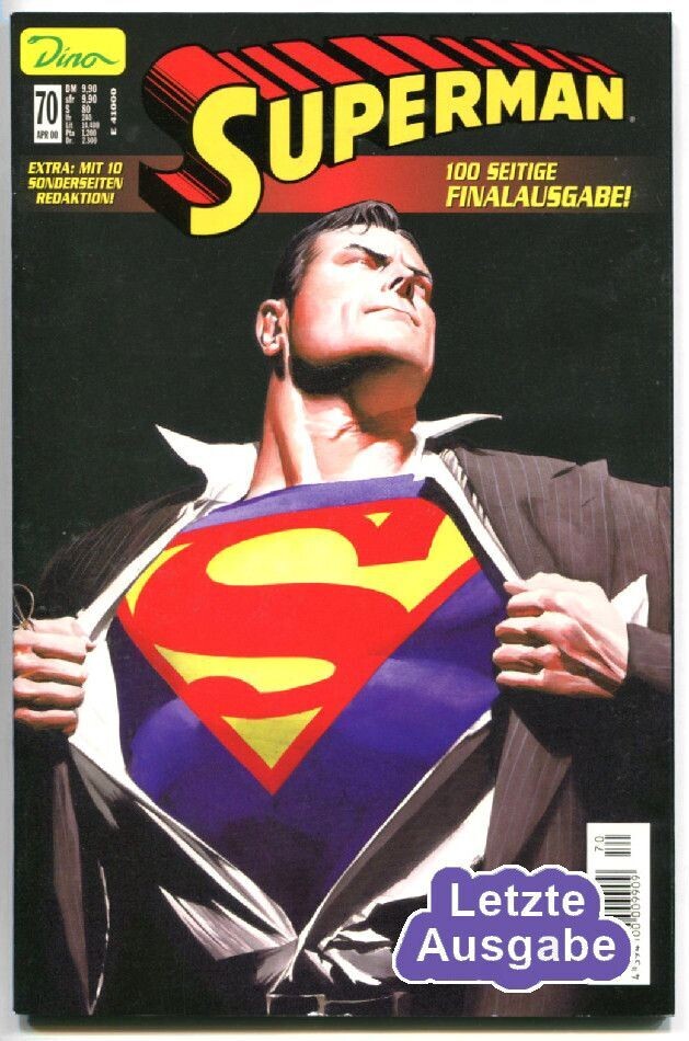 Superman 70 »Superman forever« (Dino 2000) inkl. Werbebeilage • Z. 1+