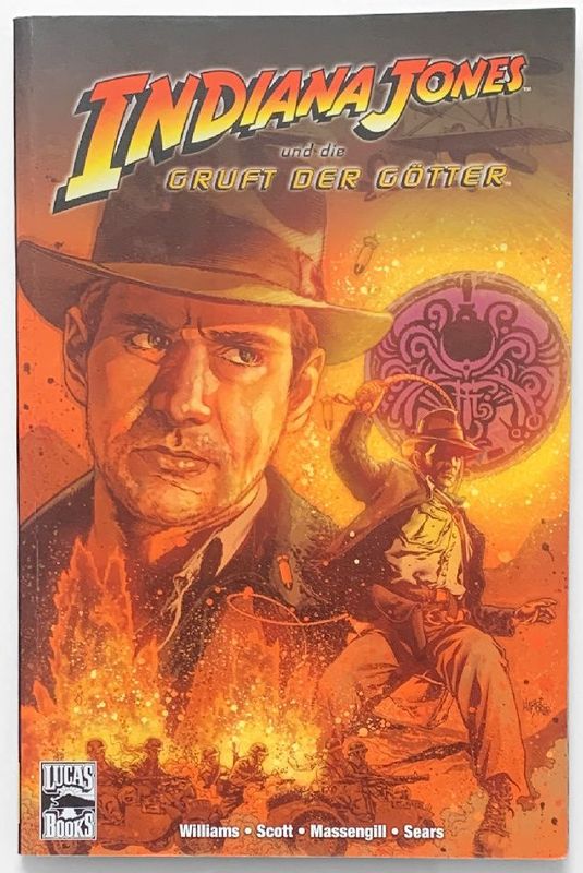 »Indiana Jones und die Gruft der Götter« (Panini,  1. Auflage 2009) Z. 1