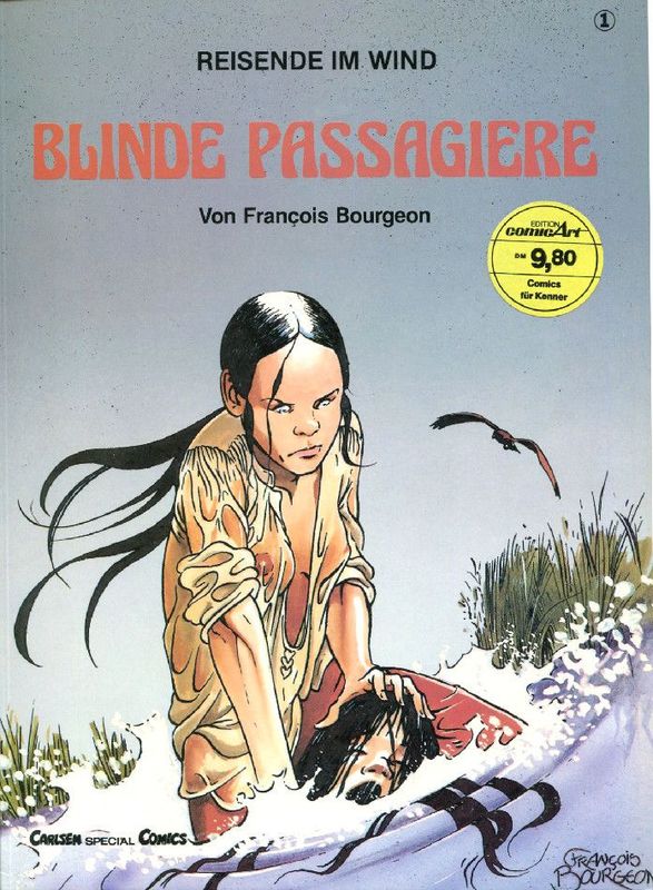 Reisende im Wind 1 »Blinde Passagiere« (Carlsen, 1. Auflage 1981) Z. 1+