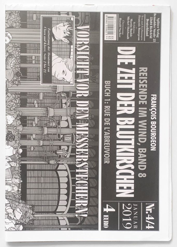 Reisende im Wind 8 »Vorabdruck: Journal 4/4« (Zeitung, Splitter 2019) Zust. 0-1