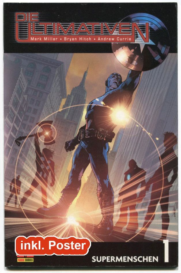 Die Ultimativen 1 »Supermenschen« (inkl. Poster, Panini 2002) Z. 1