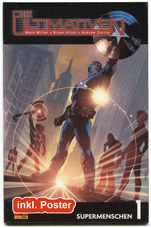 Die Ultimativen 1 »Supermenschen« (inkl. Poster, Panini 2002) Z. 1