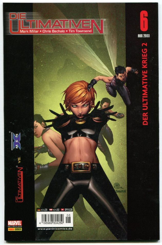 Die Ultimativen 6 »Der ultimative Krieg 2« (Panini 2003) Z. 1+