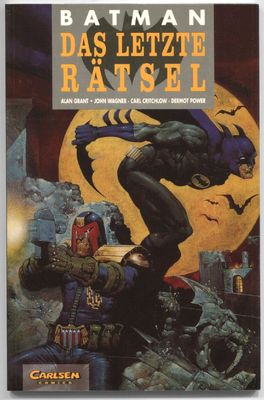 Batman • Judge Dredd »Das letzte Rätsel« (Carlsen, 1. Auflage 1997) Z. 1+