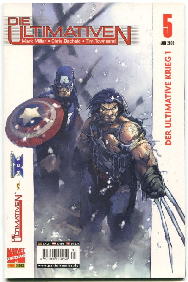 Die Ultimativen 5 »Der ultimative Krieg 1« (Panini 2003) Z. 1+