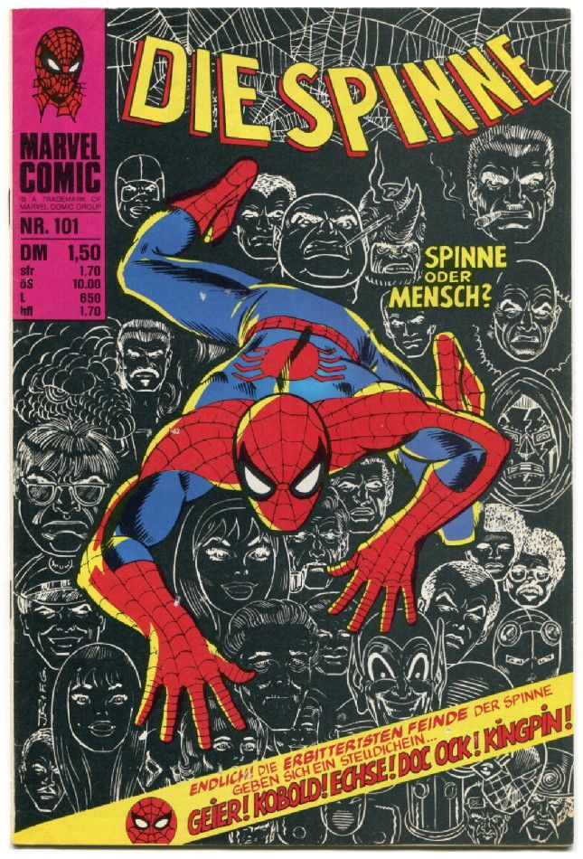 Die Spinne 101 »Spinne oder Mensch?« (Williams 1978) Z. 1