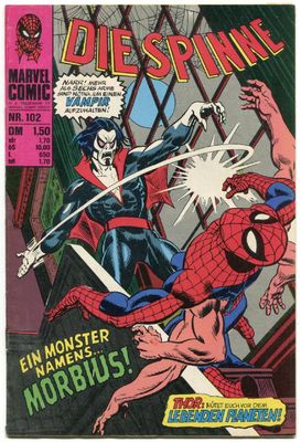 Die Spinne 102 »Ein Monster namens... Morbius!« (Williams 1978) Z. 1-2