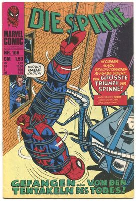 Die Spinne 108 »Gefangen... von den Tentakeln des Todes!« (Williams 1978) Z. 1