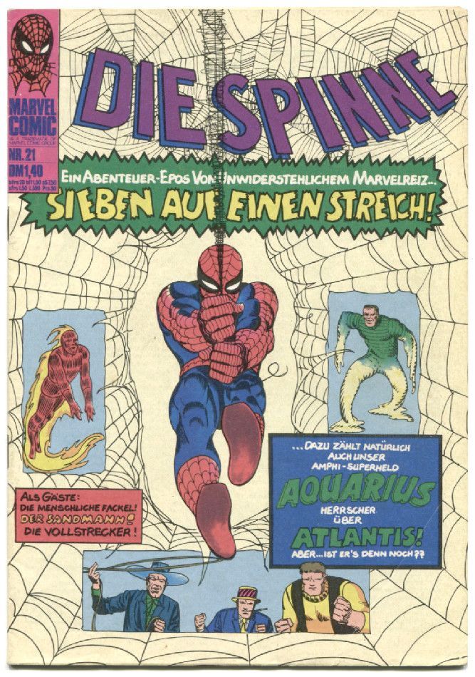 Die Spinne 21 »Die Spinne schlägt zurück!« (Williams 1974) Z. 1-2