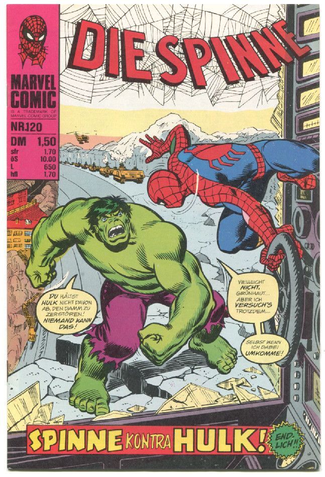 Die Spinne 120 »Der Name des Herrn ist... Hulk!« (Williams 1978) Z. 1+