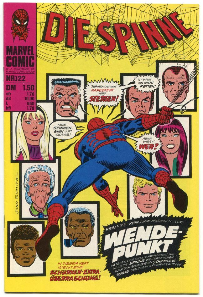 Die Spinne 122 »Die Nacht, in der Gwen Stacy starb!« (Williams 1978) Z. 1