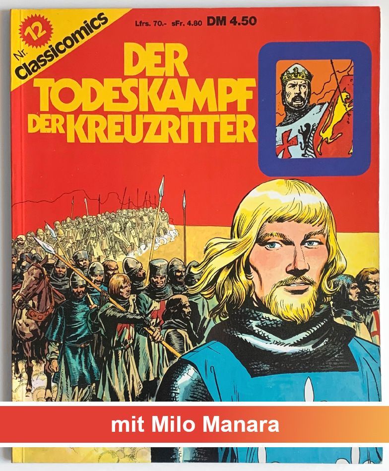 Classicomics 12 »Der Todeskampf der Kreuzritter« (Schwager & Steinlein 1978) Z. 2