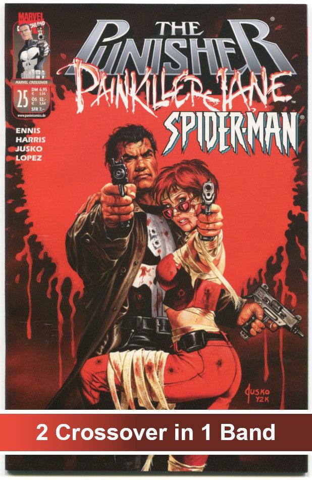 Punisher • Painkiller Jane | Punisher • Spiderman (Panini 2001) Z. 0-1