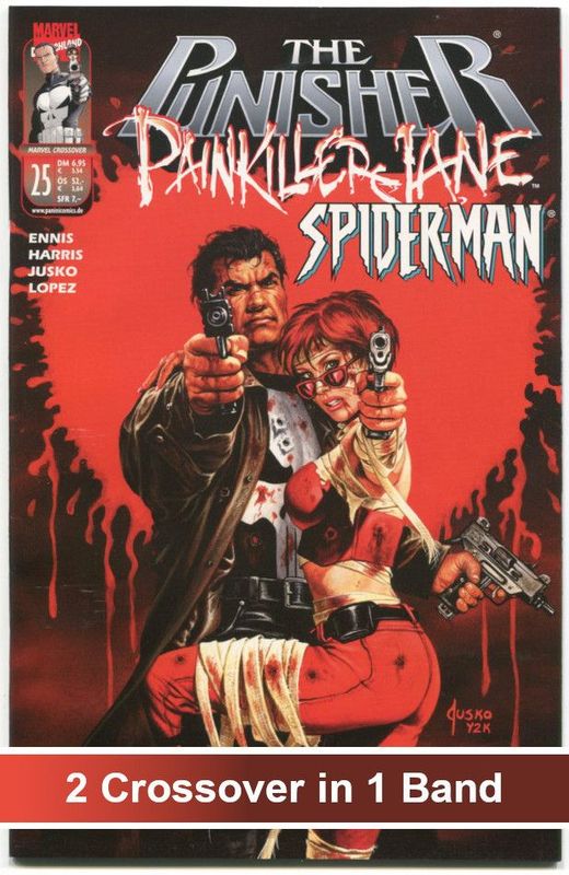 Punisher • Painkiller Jane | Punisher • Spiderman (Panini 2001) Z. 0-1