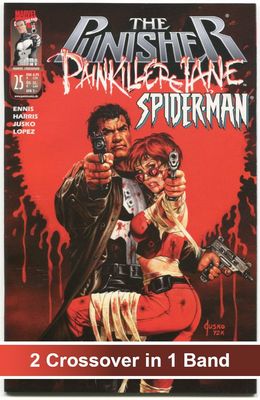 Punisher • Painkiller Jane | Punisher • Spiderman (Panini 2001) Z. 0-1