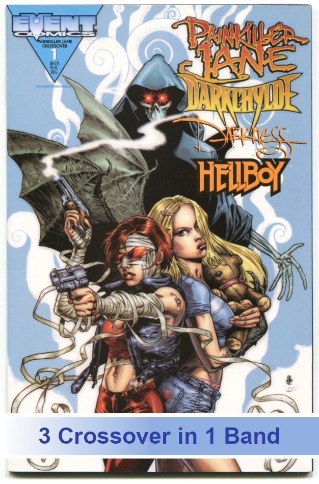 Painkiller Jane • Hellboy | Darkchylde | Darkness (Generation 2000) Z. 0-1