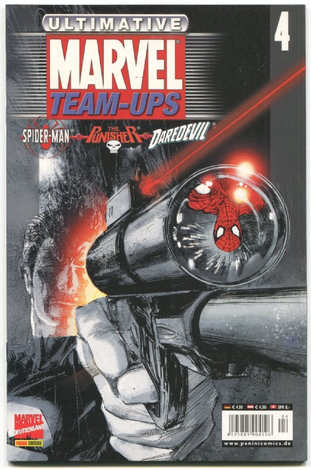 Ultimative Marvel Team-ups 4 »Spidey • Punisher • Daredevil (1/2)« (Panini 2002) Zust. 0-1
