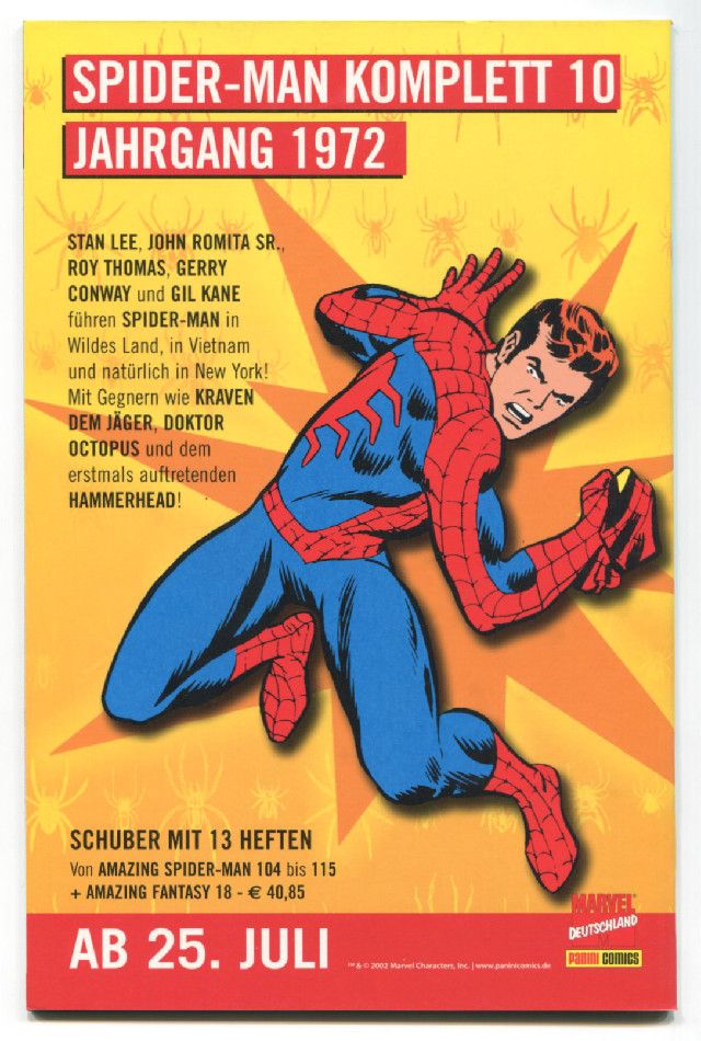 Ultimative Marvel Team-ups 4 »Spidey • Punisher • Daredevil (1/2)« (Panini 2002) Zust. 0-1