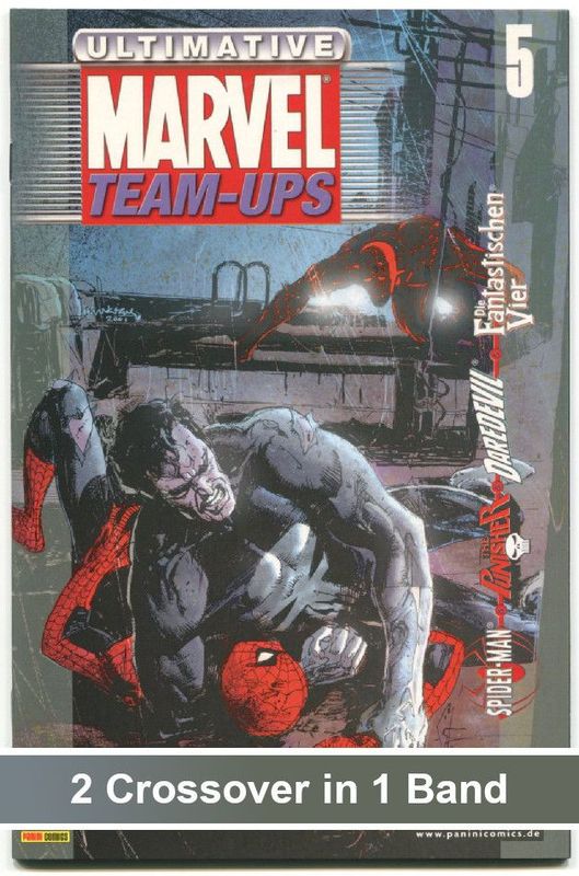 Ultimative Marvel Team-ups 5 »Spidey • Punisher • Daredevil (2/2)« | »Spidey • Fantastische Vier« (Panini 2002) Z. 0-1