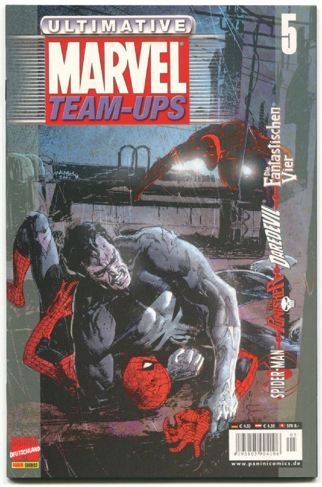 Ultimative Marvel Team-ups 5 »Spidey • Punisher • Daredevil (2/2)« | »Spidey • Fantastische Vier« (Panini 2002) Z. 0-1