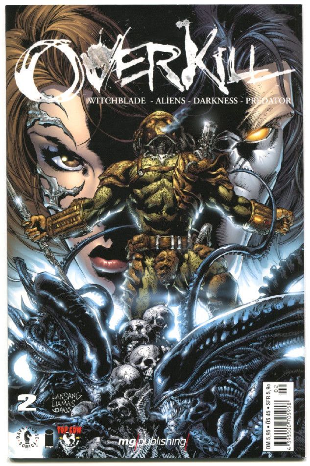 Witchblade • Aliens • Darkness • Predator »Overkill (2/6)« (Infinity 2001) Z. 0-1