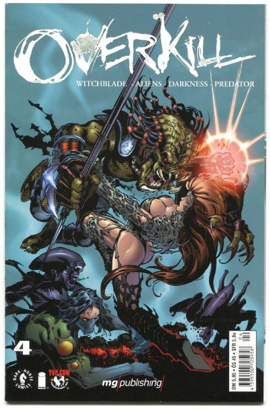 Witchblade • Aliens • Darkness • Predator »Overkill (4/6)« (Infinity 2001) Z. 0-1