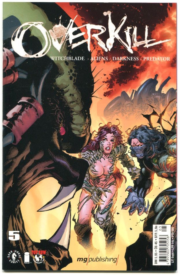 Witchblade • Aliens • Darkness • Predator »Overkill (5/6)« (Infinity 2001) Z. 0-1