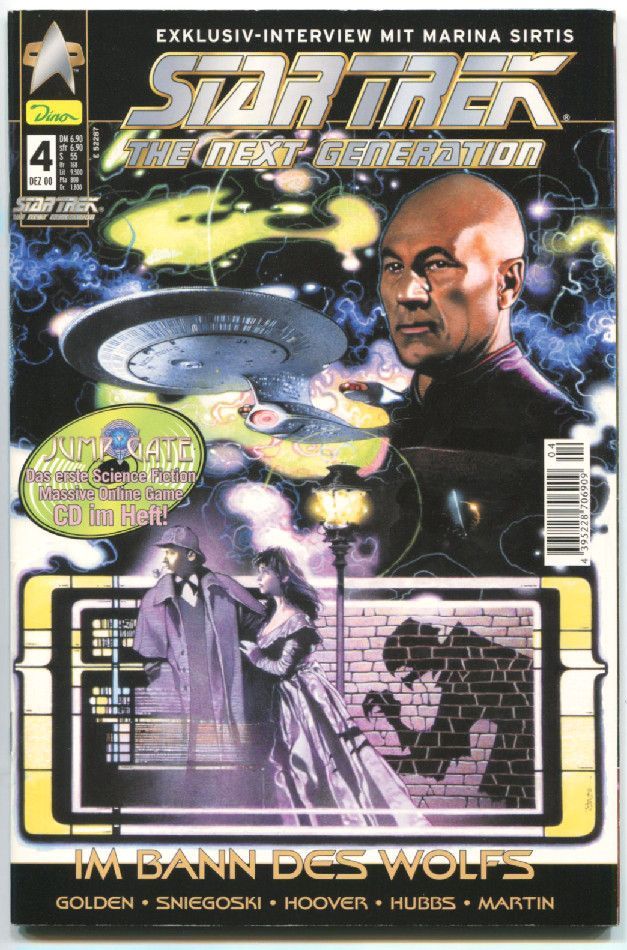 Star Trek 4 »Next Generation: Im Bann des Wolfs« (Kioskausgabe, Dino 2000) Z. 1+