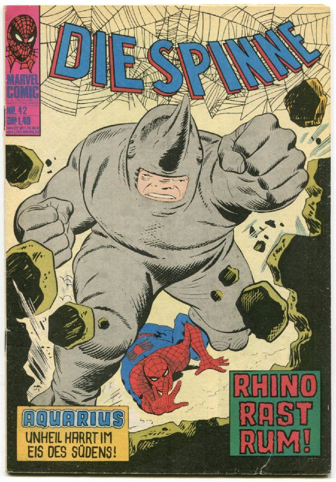 Die Spinne 42 »Rhino rast rum!« (Williams 1975) Zustand 1-2