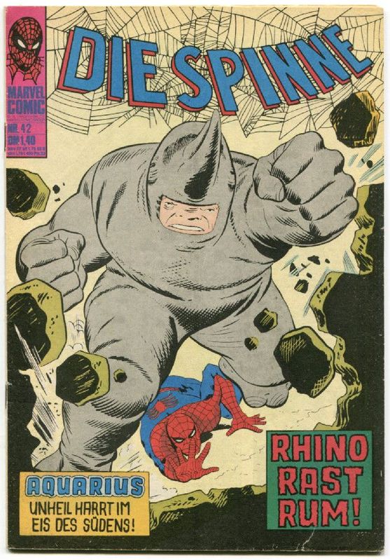 Die Spinne 42 »Rhino rast rum!« (Williams 1975) Zustand 1-2