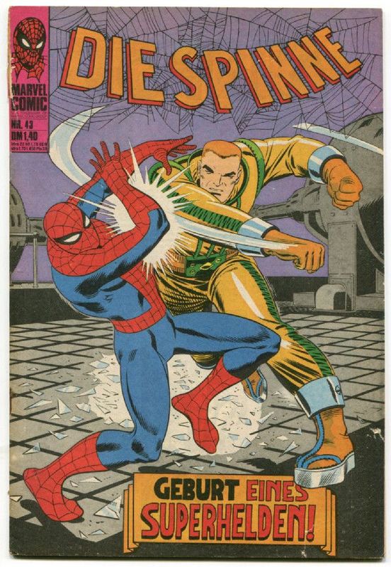 Die Spinne 43 »Geburt eines Superhelden!« (Williams 1975) Z. 2