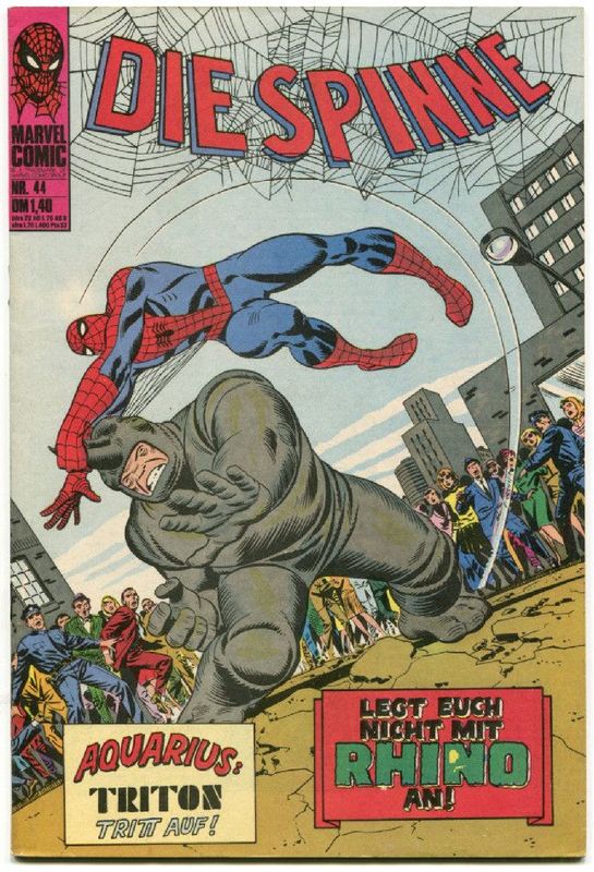 Die Spinne 44 »Legt euch nicht mit Rhino an!« (Williams 1975) Z. 1